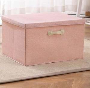 Durable Multi-Use Furniture Decor Storage <b>Box</b> for Clothes Toys <b>Blankets</b> Books - Product Image 6