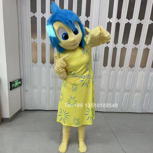 Funtoys Publicité Inside Out Fury Evil Angry Gloomy Anxiety Emoticon Sad Mascot Costume Cartoon Carnival Halloween pour adulte - Product Image 3