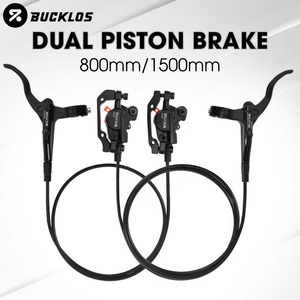 Kit de Freio a Disco Hidráulico de Alumínio BUCKLOS para Bicicletas de Estrada e MTB com Rotor de 160mm – Freio a Óleo para Bicicleta, Peças de Atualização - Product Image 1