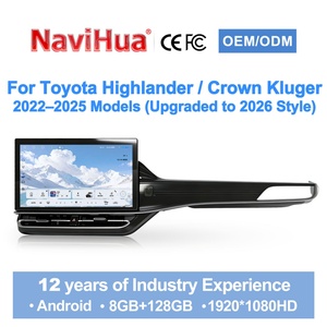 Navihua Car Multimedia Navigation Car Radio Android Car Stereo 15.6" Touch Screen for Toyota Crown Kluger Highlander 2022-2025 - Product Image 1