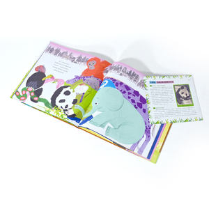 Libro de sonido emergente de iluminación <span class=keywords><strong>para</strong></span> bebés <span class=keywords><strong>para</strong></span> niños, aprendizaje temprano, audio interactivo en inglés, libro de bebé personalizado, cartón de Color - Product Image 2
