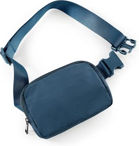 Lulu Unisex <strong>Sports</strong> Waist Pack Custom Logo Portable Nylon Fanny Pack Zipper Closure Minimalist Waterproof Sling <strong>Bag</strong> for Men <strong>Women</strong> - Product Image 4