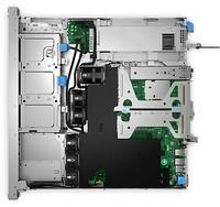 Server Rak R260 1U Chassis 3.5" CPU 4-Core E-2434 RAM 32GB DDR5 ECC SSD Enterprise 960GB PSU iDRAC9 Server Jaringan