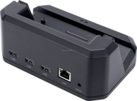 Tableta Industrial Resistente GENZO de 10 Pulgadas con 8 GB de RAM, Windows, Puerto Ethernet RJ45 y RS232, Tableta PC Resistente con Windows de 10 Pulgadas FHD