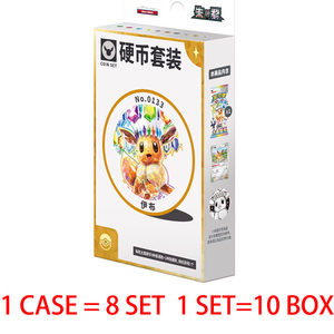 Coffret de 17,5 pièces exclusif Scarlet & Violet Terastal Gathering Eeveelutions, collection de cartes à collectionner, anime, chinois simplifié - Product Image 3