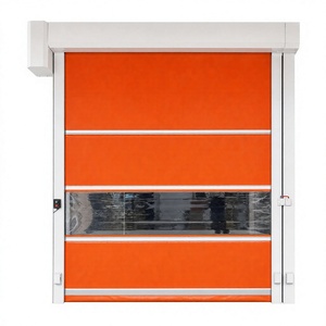 Puerta Industrial Pesada de Enrollamiento Rápido de PVC, Automática para Almacén y Centro Logístico - Product Image 1