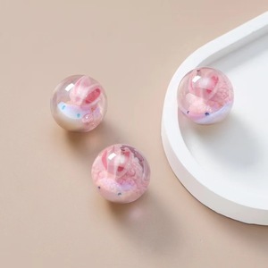 Perlas de Resina Transparentes con Diseño de Cielo Estrellado, Perlas Sintéticas Sueltas de Imitación Redondas de 1.5-1.4mm para Arte de Uñas DIY - Product Image 6