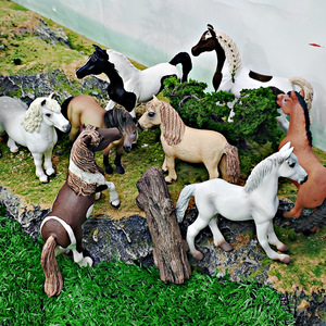 Meilleur vendeur PVC simulé modèle d'étalon animal sauvage jouets pintes arabes cheval gallois poneys islandais jouets décoratifs jouets animaux - Product Image 2