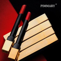 PIMMARY Design innovant rouge à lèvres ensemble 6 couleurs mat longue durée étanche boîte rouge à lèvres Tube nu rouge lèvres maquillage