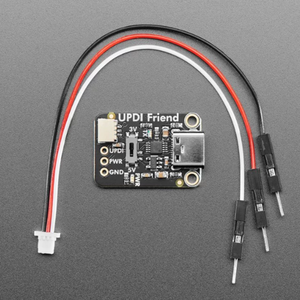 Adaptateur de programmation USB UPDI avec puce CH340E, carte de téléchargement série pour puces ATTINY AVR - Product Image 1
