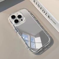 Étui de téléphone portable en TPU simple pour iPhone XS, XR, 17/15/14/13/12, protection intégrale anti-chute