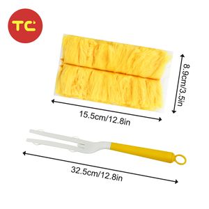 ダスターリフィルダスティング家具,静的ダスト除去ブラシ使い捨て交換ヘッド - Product Image 5