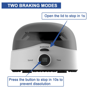 جهاز طرد مركزي صغير جديد من WEIAI <span class=keywords><strong>Centrifuge</strong></span> بالدقيقة أول دورة في الدقيقة أول أول أول صغّر بالطرد المركزي مختبر PCR سرعة عالية - Product Image 5