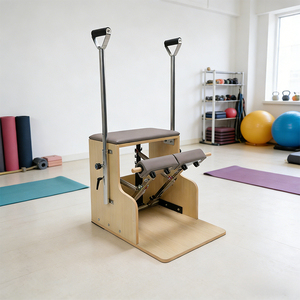 Máquina de Pilates Wunda Chair Reformer de madera de arce para ejercicio de fuerza integral, ODM OEM, directamente de fábrica Dezhou - Product Image 2