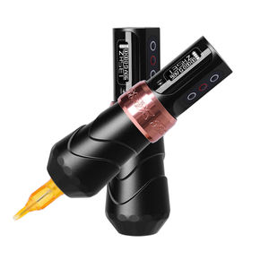Machine à tatouer <span class=keywords><strong>sans</strong></span> <span class=keywords><strong>fil</strong></span> à alimentation électrique avec connecteur RCA et aiguilles à <span class=keywords><strong>cartouche</strong></span> – Pistolets à tatouer permanents - Product Image 4