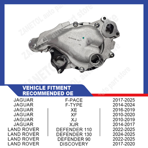 ZANETOL LR033993 AJ812119 C2D20660 pompe à eau de système de refroidissement automatique pour JAGUAR <span class=keywords><strong>XKR</strong></span> 2010 ~ 2015 pour LAND ROVER DEFENDER 110 2022 ~ 2023 - Product Image 2
