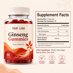 Gomitas de Ginseng Rojo Coreano de Alta Calidad, Semillas de Fenogreco, Extracto de Ginkgo Biloba Rojo, Maca, para Apoyo Inmunológico y Energía - Product Image 6