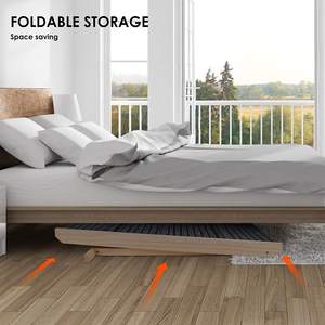 Rampe en <span class=keywords><strong>bois</strong></span> portable pour chiens et chats, hauteur réglable, design de garde-corps antidérapant, utilisation en <span class=keywords><strong>voiture</strong></span>, jouet pour chien - Product Image 4