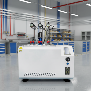 Máquina de Prueba de Deflexión Térmica y Punto de Suavidad Vicat ISO 75 ASTM D1525 ASTM D648, Equipo de Prueba de Temperatura de Deflexión Térmica HDT Vicat - Product Image 6