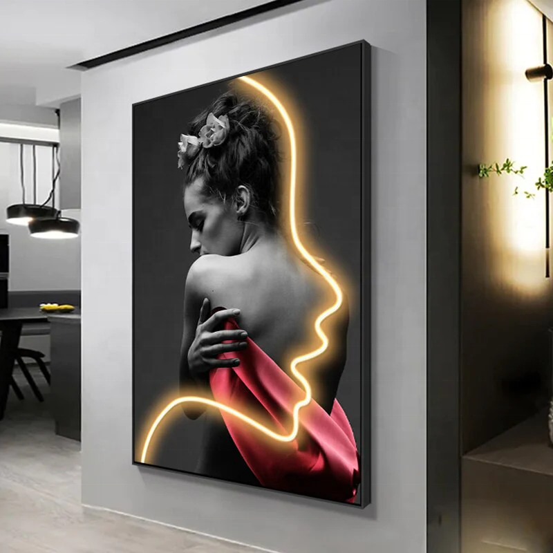 Cara con cara LED