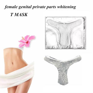 Mascarilla OEM de marca privada para la zona <span class=keywords><strong>T</strong></span>, parche hidratante de colágeno para blanquear, nutrir y desintoxicar las partes íntimas femeninas, toallitas de cuidado Yoni. - Product Image 1