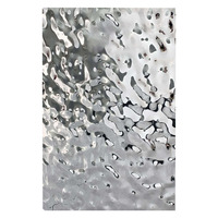 2025 produits chauds personnalisés à bas prix décoration de plafond en aluminium de haute qualité plafond à ondulation de l'eau