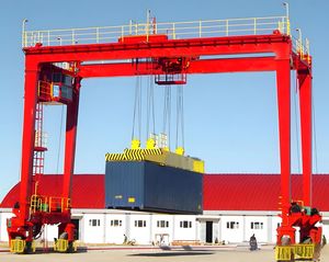 Chất lượng hàng đầu tùy chỉnh rtg Cổng nâng cần cẩu <span class=keywords><strong>container</strong></span> giàn cần cẩu straddle tàu sân bay cảng cần cẩu <span class=keywords><strong>container</strong></span> giá - Product Image 3