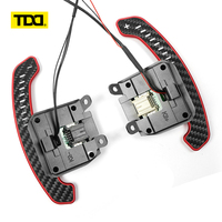 Palancas de Cambio de Marchas TDD LED Magnéticas de Fibra de Carbono y Aleación de Aluminio para Volante de Chevrolet Corvette C8