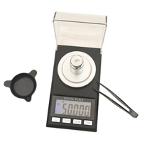 Balance numérique électronique 50g 0,001g Bijoux Portable Or Mini Balance numérique professionnelle de poche de laboratoire