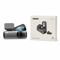 Caméra embarquée WiFi CYXF Q 1296P, angle de 130°, écran IPS de 1,47 pouces, surveillance de stationnement 24h/24, capteur G, contrôle par application, DVR de voiture