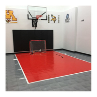 Revêtement de sol pour terrain de basketball extérieur, dalles de sol temporaires emboîtables pour terrains de sport et de jeu en extérieur