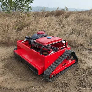 Rechargeable Battery Powered Lawn Mower Garden Cutter Machine Rc Lawnmower 1080mm Mowing Machine For Slopes And Hills