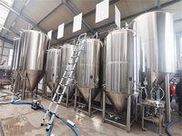 Cuve de Fermentation en Acier Inoxydable 500L 1000L 1500L 2000L – Équipement de Fermentation pour Brasserie Artisanale et Production de Bière