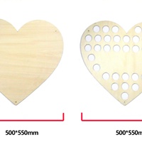 Support de rangement personnalisé pour balles de golf et tees, étui de présentation sportif élégant pour équipement de golf en bois, idéal pour la vente au détail et les petites surfaces de présentation