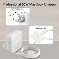 Ma g Safe 2T-Tip Connector Adaptateur secteur Chargeur pour ordinateur portable 45W 60W 85W OTP OVP Protection pour MacBook Pro Mid 2012 Mac Book Pro Air