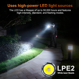 <b>Usb</b> <b>C</b> Charging Explosion Proof Inspection Torch 12 Hours Endurance Aluminum Alloy Industrial Outdoor Emergency Led Flashlight - Product Image 6