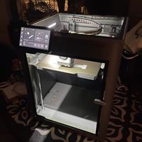 Imprimante 3D P2s Lab Bamboo Compacte à Haute Vitesse 600 mm/s, Écran LCD Multicolore, USB, Nouvelle, 1 An de Garantie, Impression Rapide PLA, Grand Écran, Automatique