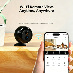 OiKay <span class=keywords><strong>Mini</strong></span> <span class=keywords><strong>Cámara</strong></span> Inalámbrica de Bajo Consumo, Cámaras de Seguridad 2K para Uso en Interiores, <span class=keywords><strong>WiFi</strong></span> 2.4G, 65 Días en Espera, Detección Humana PIR, NVR CCTV - Product Image 4