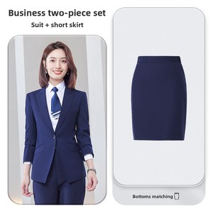 Costume professionnel trois pièces bleu royal pour hommes, fermeture à simple boutonnage pour concessionnaire automobile, <span class=keywords><strong>vendeur</strong></span> d'assurance - Product Image 6