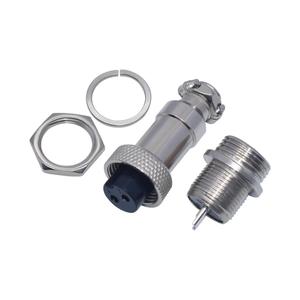 Gx12 2/3/4/5/6/7 סיכה זכר + נקבה 12 מ "מ 16 מ" מ L88-93 שקע תעופה מעגלי שקע מחבר חוט לוח עם מכסה פלסטיק - Product Image 5