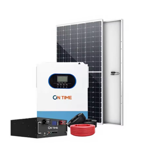 Panneaux solaires 10 kW 30 kW 50 kW Système d'alimentation hors réseau/Kit domestique 3000 W 5000 W Batterie Panneaux en silicium monocristallin haute efficacité - Product Image 2