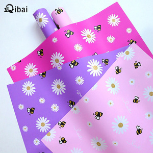 ورق تغليف الزهور المقاوم للماء من كيباي بتصميم زهرة الأقحوان الصغيرة، ورق تغليف زهور عالي الجودة للباقات - Product Image 2