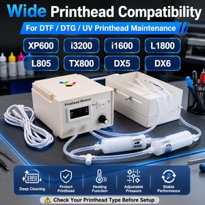 Kit de Limpieza de Cabezales de Impresión Calentados Goosam, Limpiador de 4, 6 y 8 Canales para Impresoras Epson XP600 I3200 I1600 DX5 DX6 DTF UV - Product Image 6