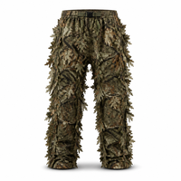 Tenue de camouflage infrarouge avec feuille 3D pour dispositifs de dissimulation