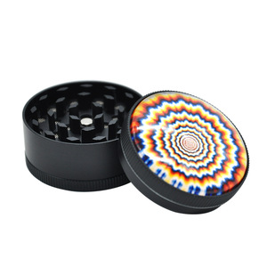 High Quality 4 Layer Zinc Alloy Metal Tobacco Smoking <b>Herb</b> <b>Grinder</b> with Display Box Metal <b>Grinder</b> <b>Herb</b> - Product Image 5