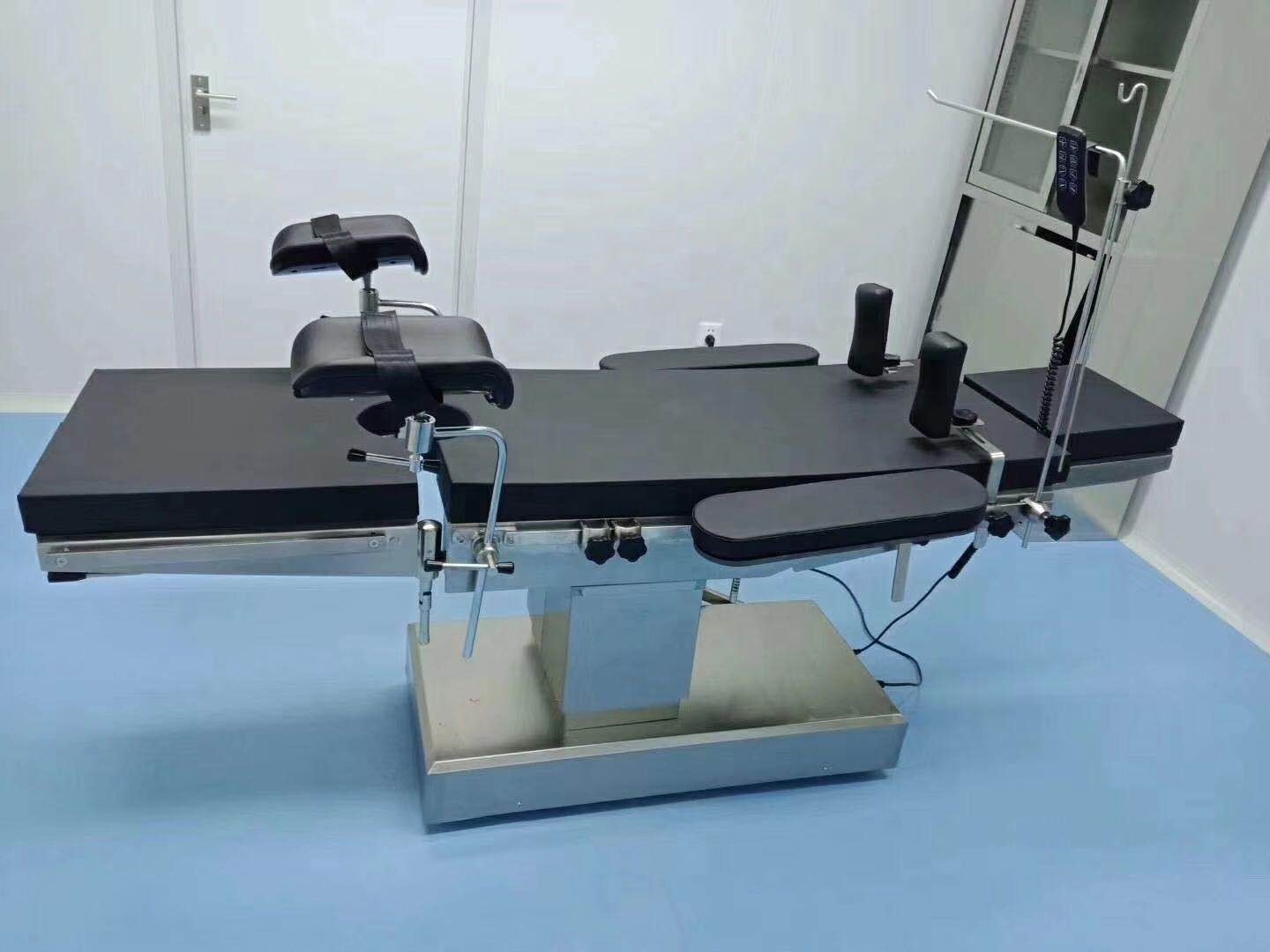 80mm Thick Metal Operation Theatre Bed Medical Operating Table 210*55cm