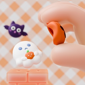 2 Grips pour Joysticks Analogiques - Design Adorable en Silicone à Thème Cartoon - Product Image 4