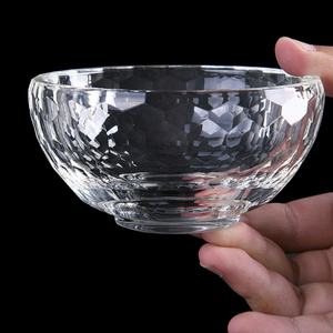 Cuenco de cristal transparente colorido para el hogar, adorno de Buda, cuenco de cristal para las siete ofrendas y el agua bendita - Product Image 3