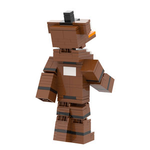 Juego <span class=keywords><strong>de</strong></span> Terror Five Nights at <span class=keywords><strong>Freddy</strong></span>'s, Personaje Creativo <span class=keywords><strong>Freddy</strong></span> Leguoguo MOC MOOXI MOC1266, Bloques <span class=keywords><strong>de</strong></span> Construcción <span class=keywords><strong>de</strong></span> Juguete para Niños - Product Image 3