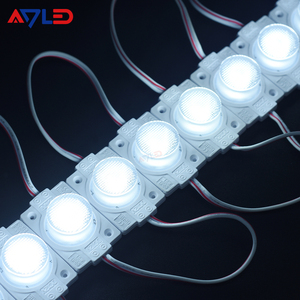 Módulo LED SMD de una sola lente ABS 2835, 1.5W, 12V, 45*15 °   Módulo de Caja de Luz LED para Publicidad Exterior con Ángulo de Visión Lateral - Product Image 1
